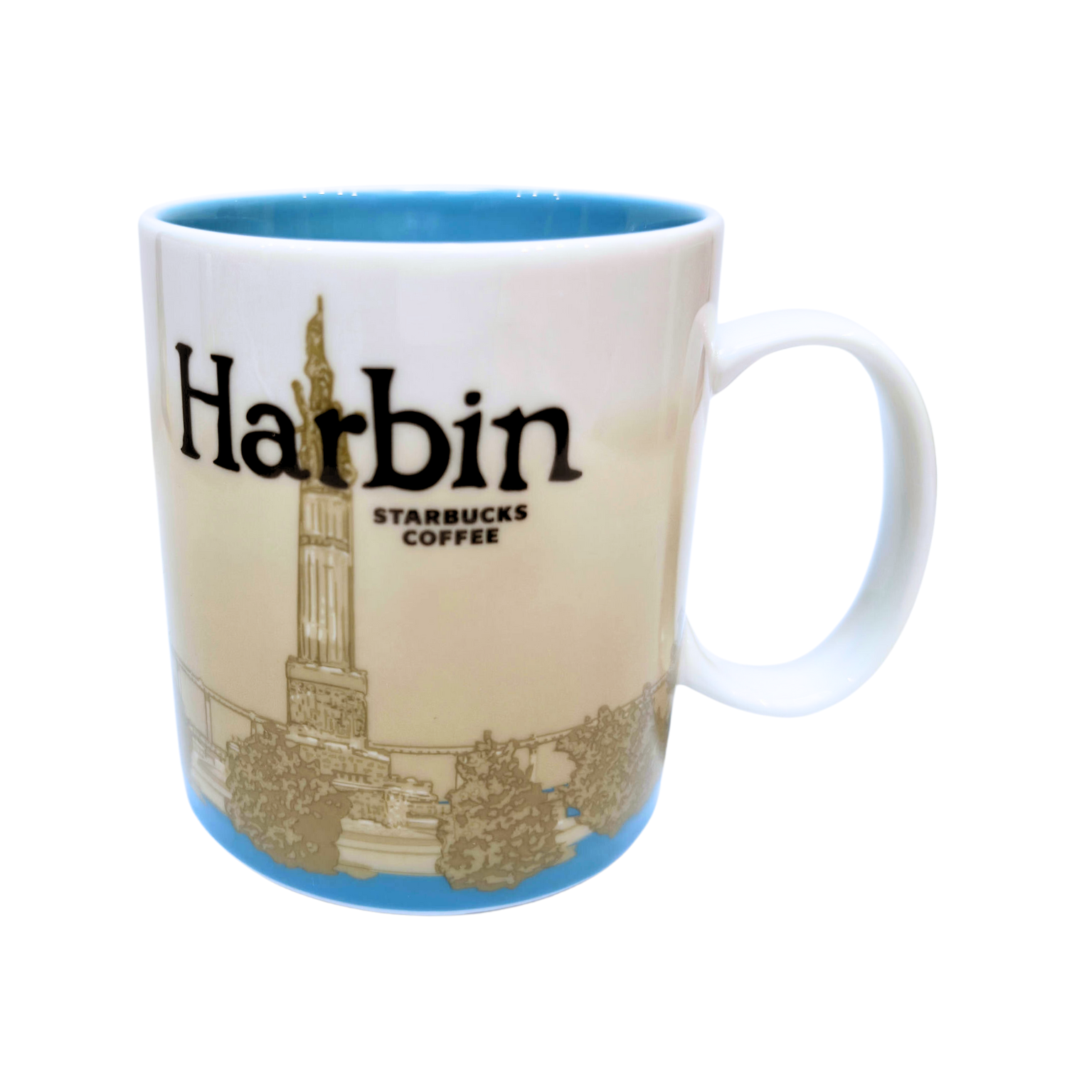 Starbucks Global Icon Series Harbin Ceramic Mug, 16 Oz