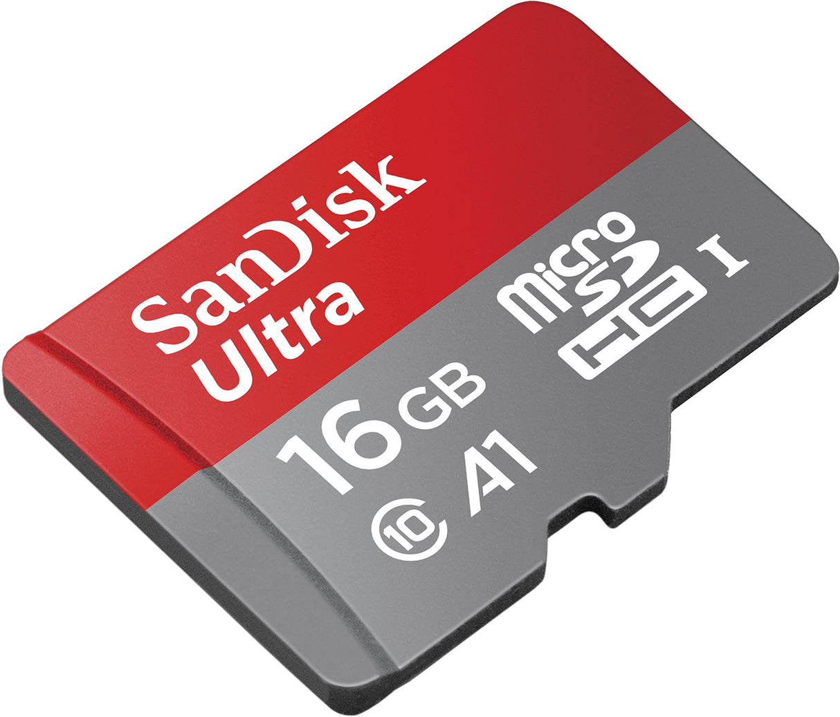 SanDisk 16GB Ultra microSDHC UHS-I Memory Card with Adapter - 98MB/s, C10, U1, Full HD, A1, Micro SD Card - SDSQUAR-016G-GN6MA