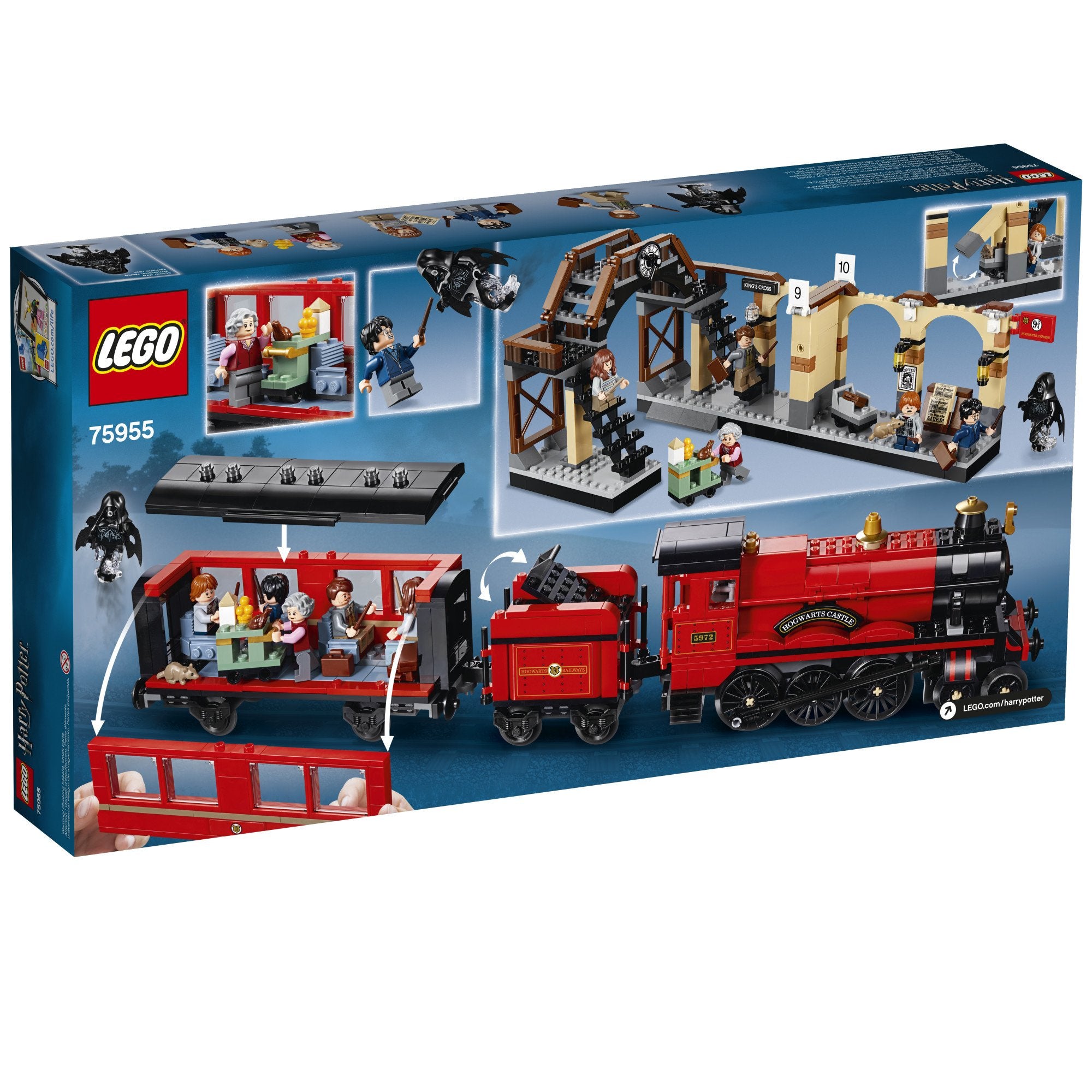 LEGO Harry Potter Hogwarts Express 75955 Building Kit (801 Piece), Multi
