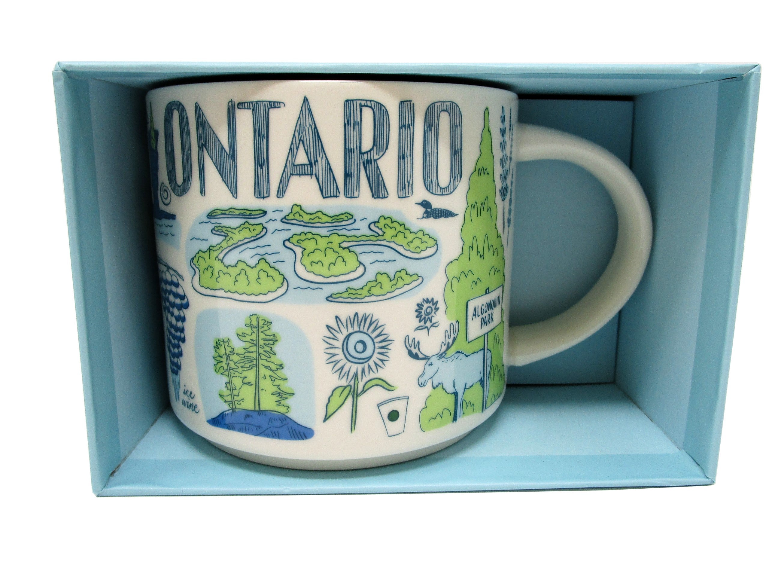 Starbucks Been There Series Ontario Ceramic Mug, 14 Oz