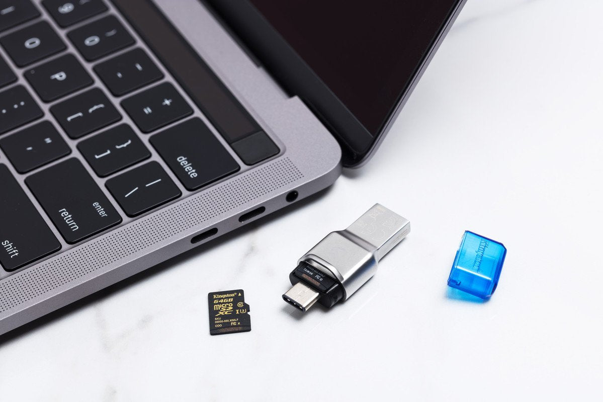 Kingston Digital FCR-ML3C MobileLite Duo 3C, USB 3.1 + Type C, Microsd Card Reader, microSDHC/microSDXC