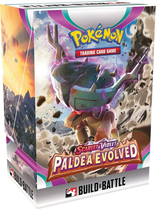 Pokemon TCG: Paldea Evolved Build & Battle Box - 4 Packs, Promos