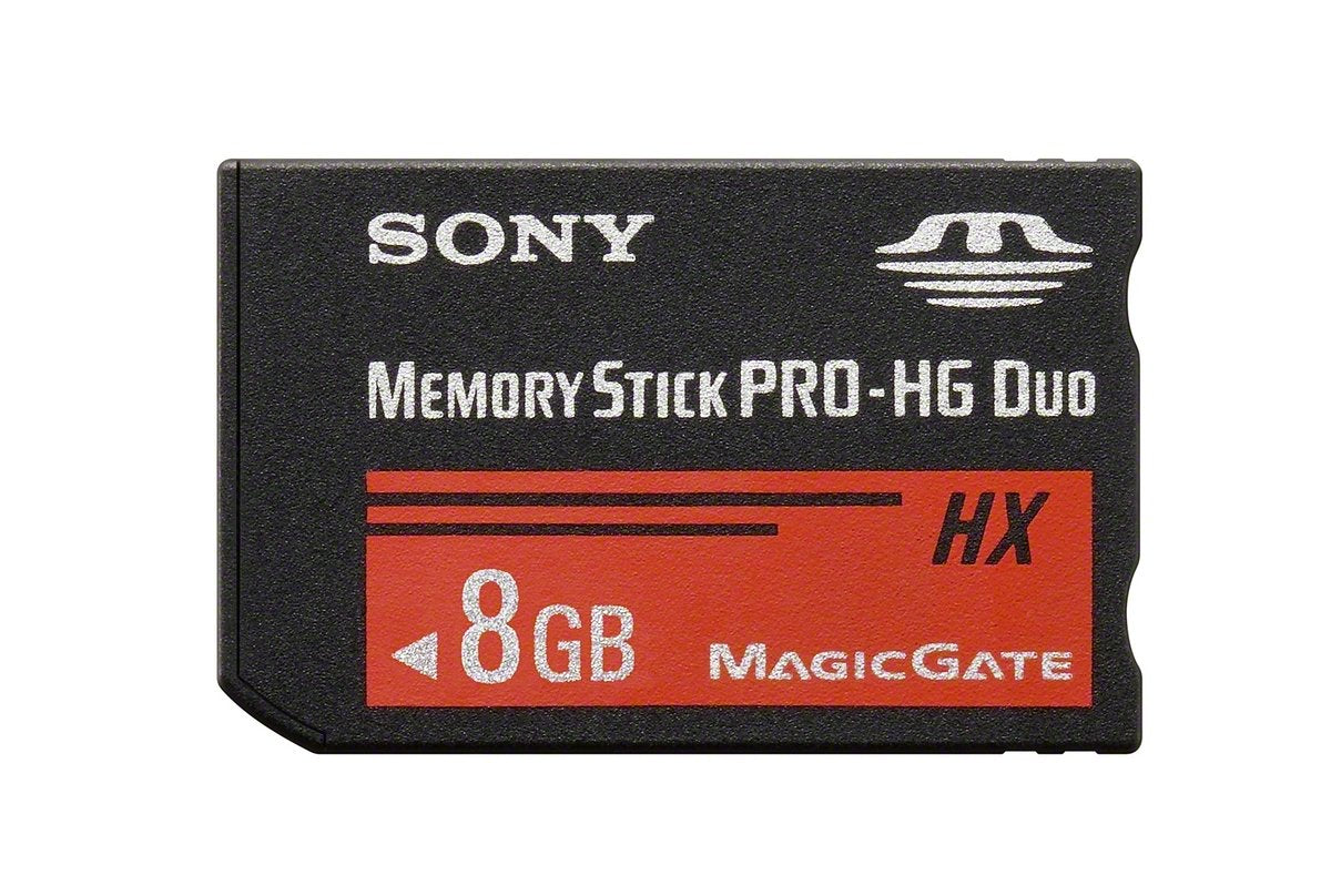 Sony 8GB Memory Stick PRO-HG Duo HX Memory Stick MSHX8B 50MB/s (Black)
