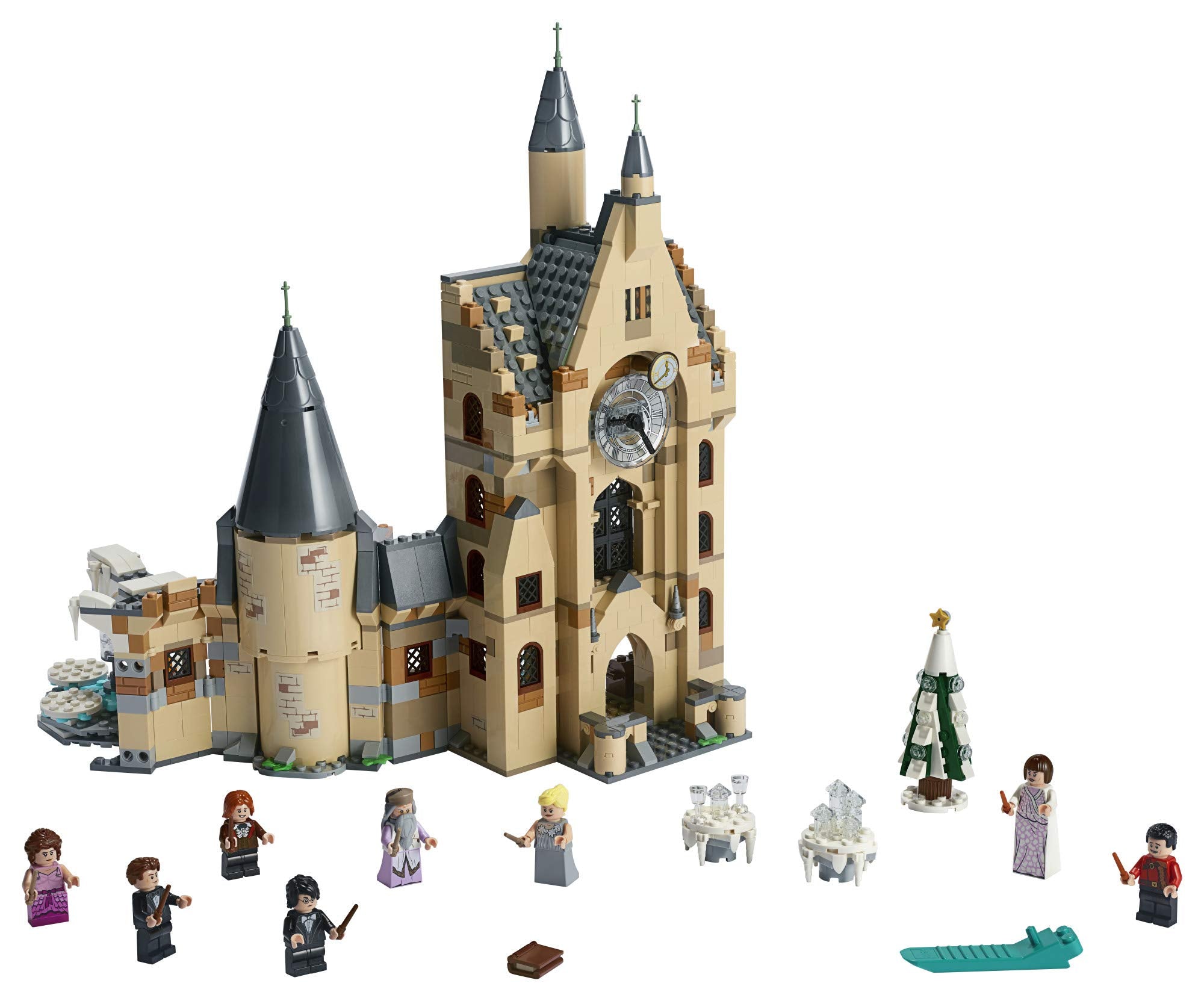 TIME LAPSE CONSTRUCTION du CHÂTEAU de POUDLARD en LEGO ( HARRY