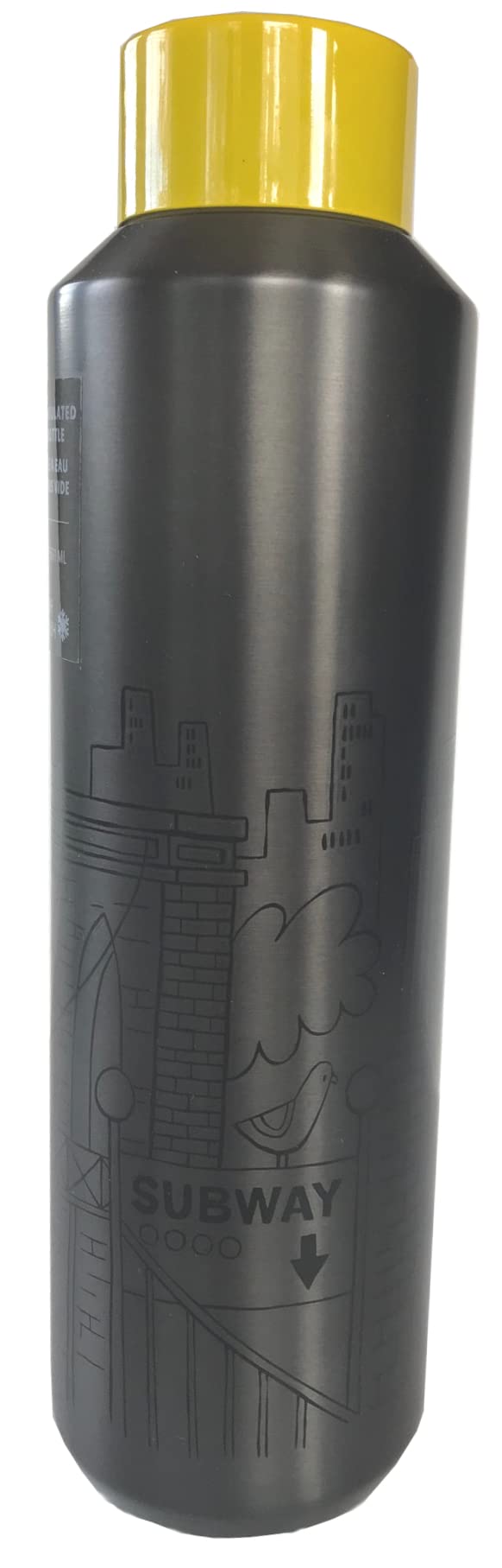 Starbucks New York City Water Bottle Vacuum Insulated Stainless Steel Tumbler, 20 Oz