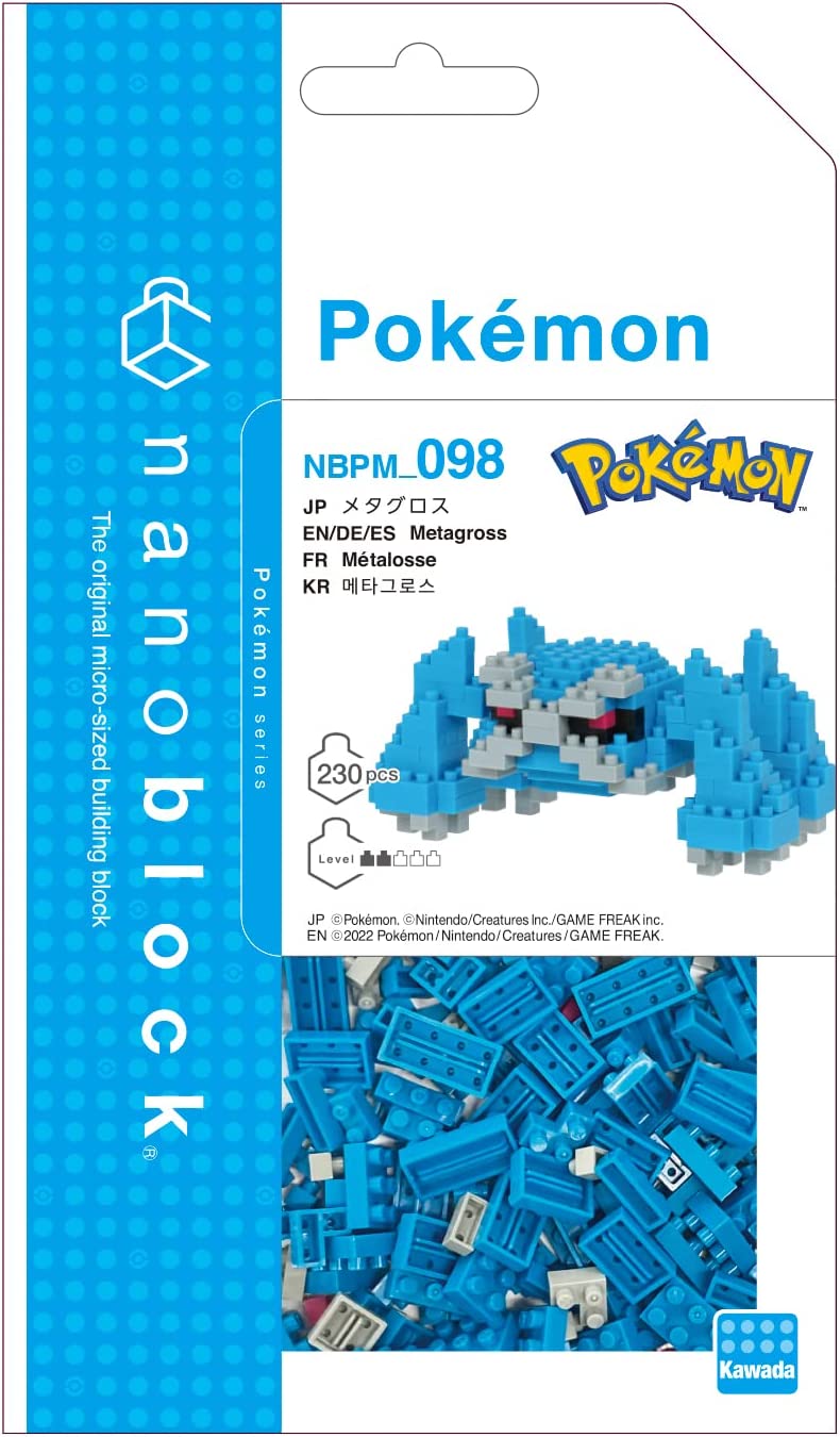 nanoblock - Pokémon - Metagross, Pokémon Series Building Kit