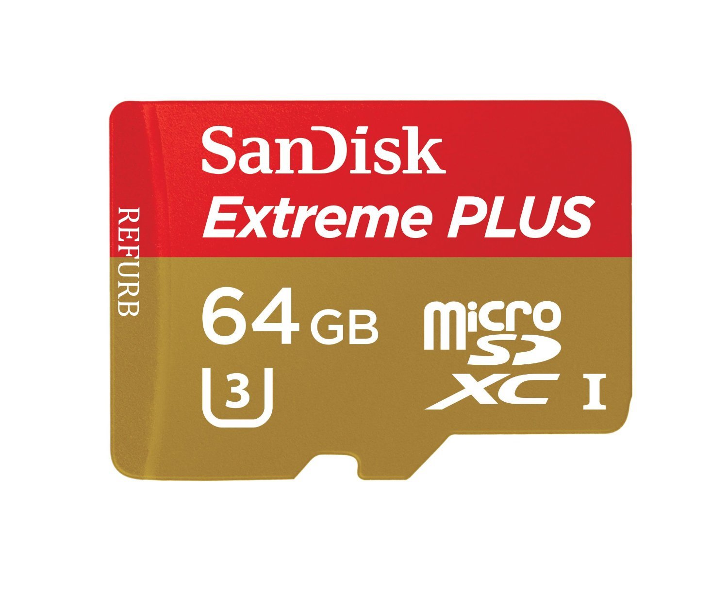 SanDisk Extreme PLUS 64GB microSDXC UHS-I/U3 Card SDSQXSG-064G-GN6MA (Certified Refurbished)