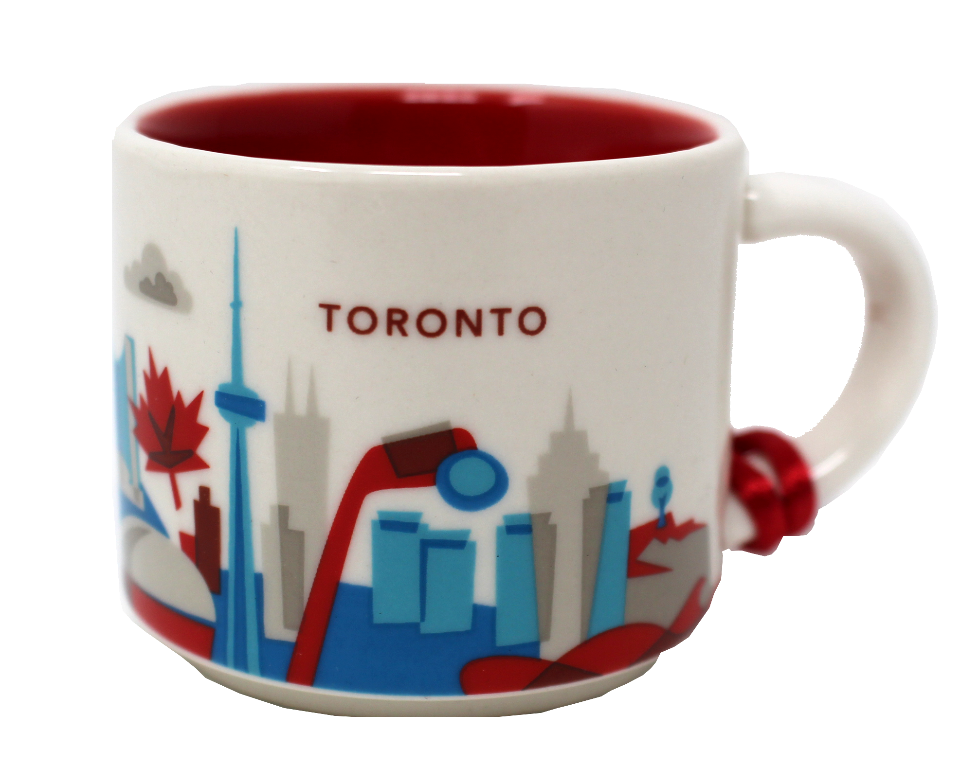 Starbucks You Are Here Series Toronto Ceramic Demitasse Ornament Mug, 2 Oz