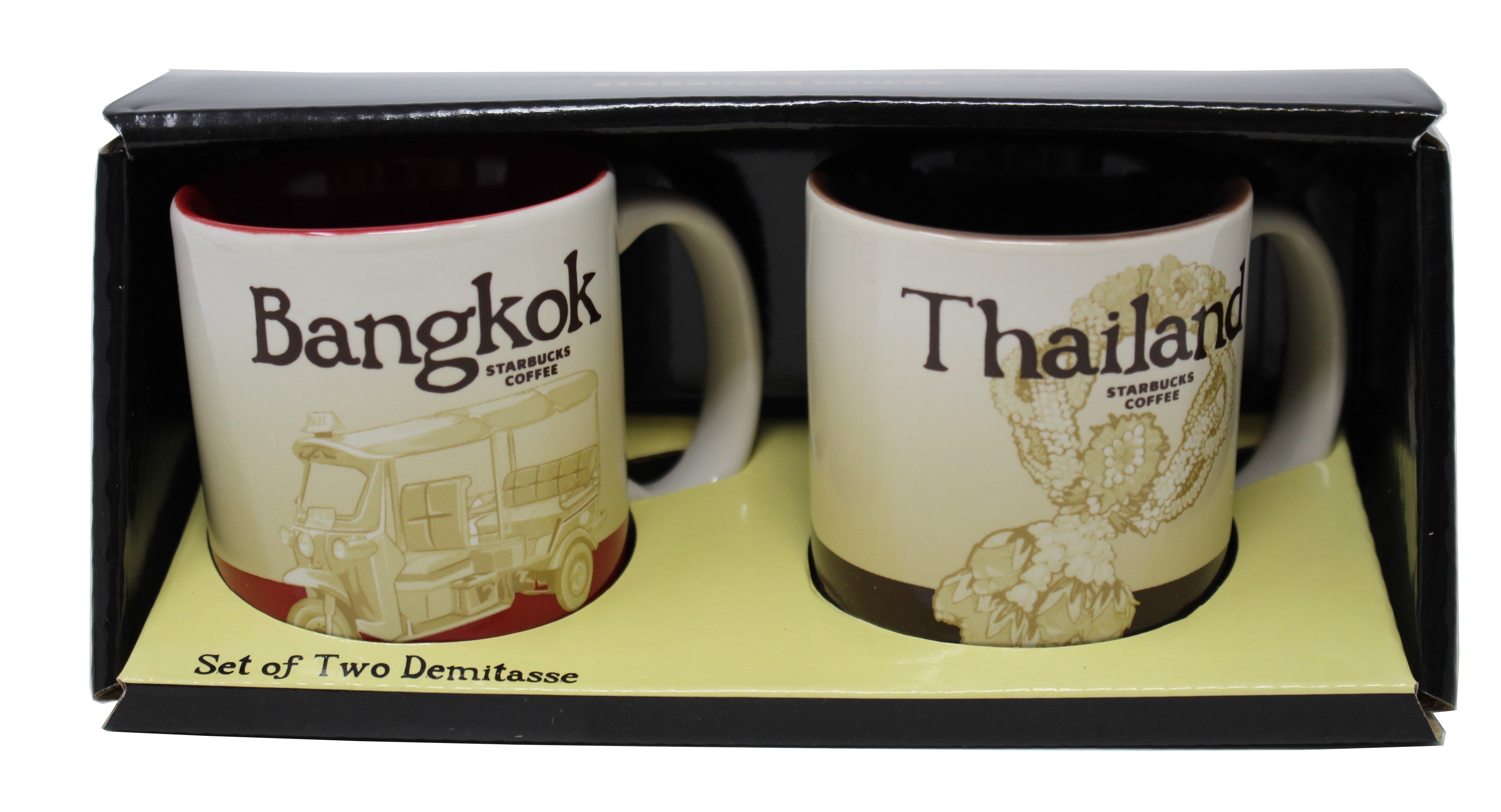 Starbucks Global Icon Mini Series Demitasse Mugs, Bangkok and Thailand