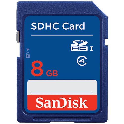 SanDisk 8GB SDHC Flash Memory Card SDSDB-008G (Pack of 5)