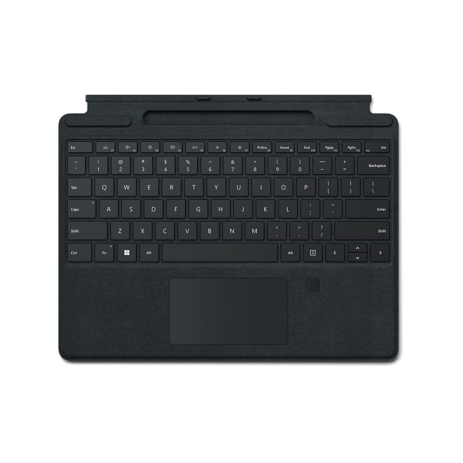 Surface Pro Signature Keyboard with Fingerprint Reader – Black