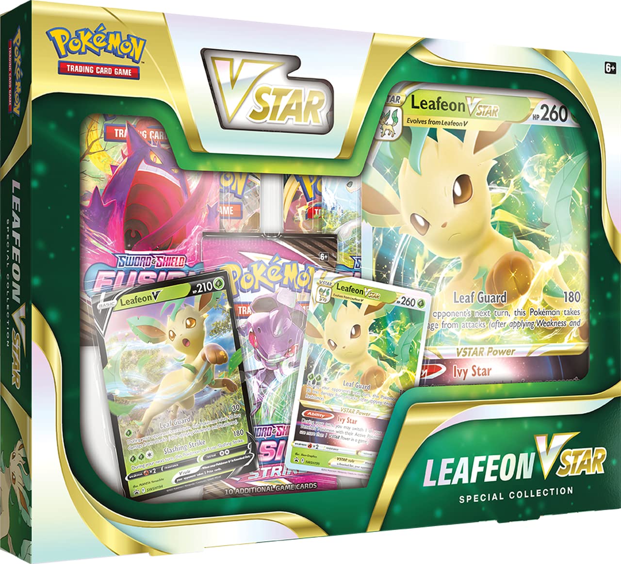 Pokemon Company VSTAR Leafeon + Glaceon Special Collection Bundle