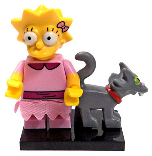 LEGO The Simpsons Series 2 Collectible Minifigure 71009 - Lisa Simpson (Snowball II Cat)