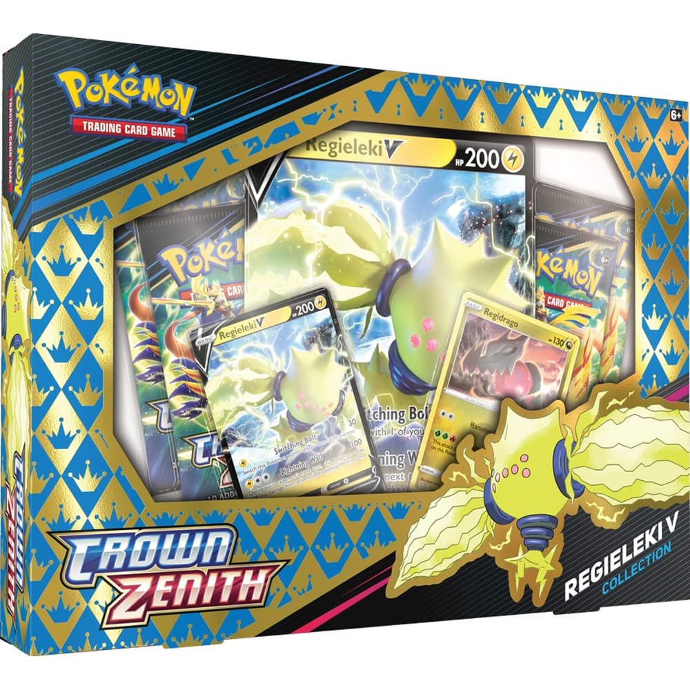 Pokemon TCG: SAS 12.5 Crown Zenith Regieleki V Box