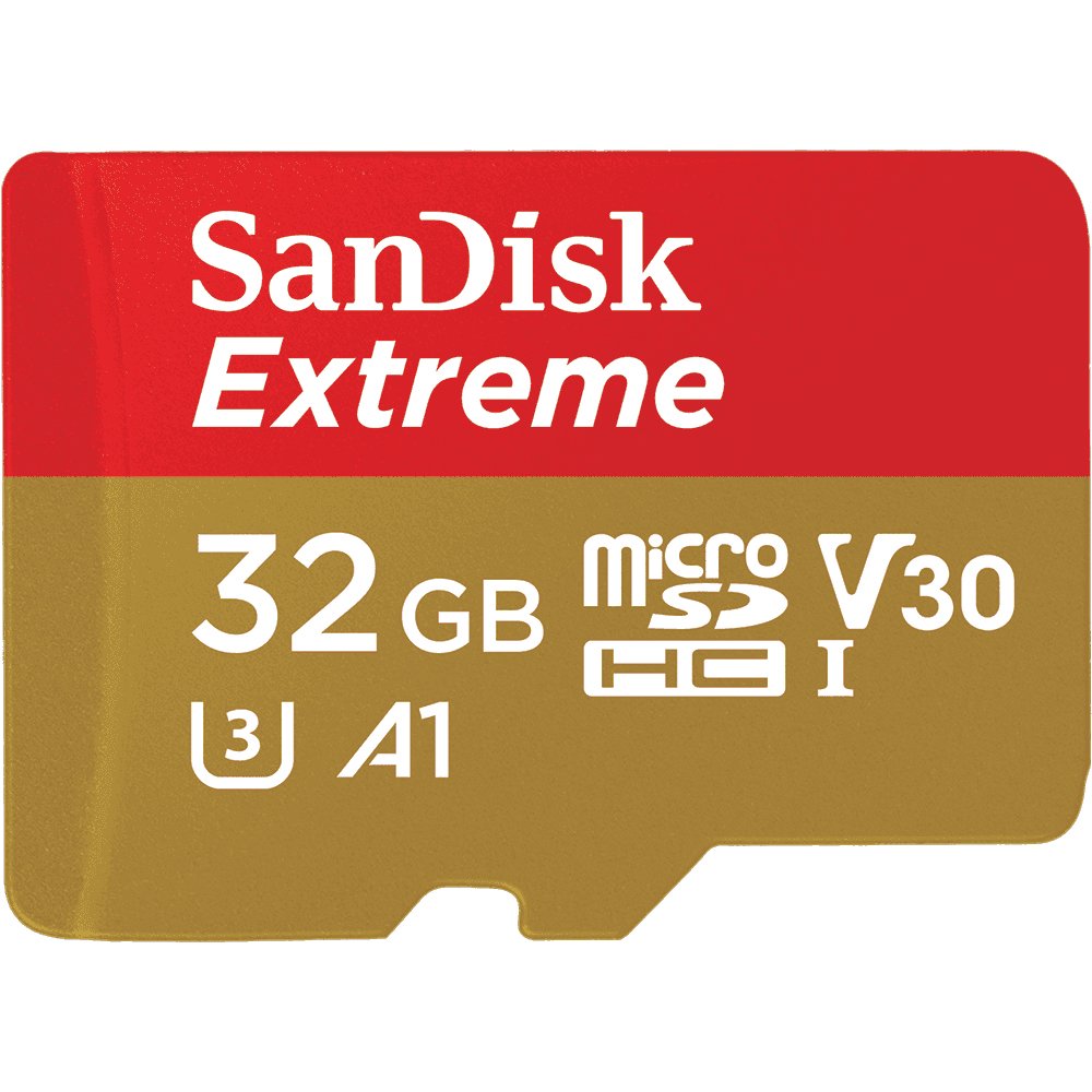 SanDisk Extreme 32GB MicroSDHC Card Class 10 90MB/s with Adapter SDSQXVF-032G-AN6MA