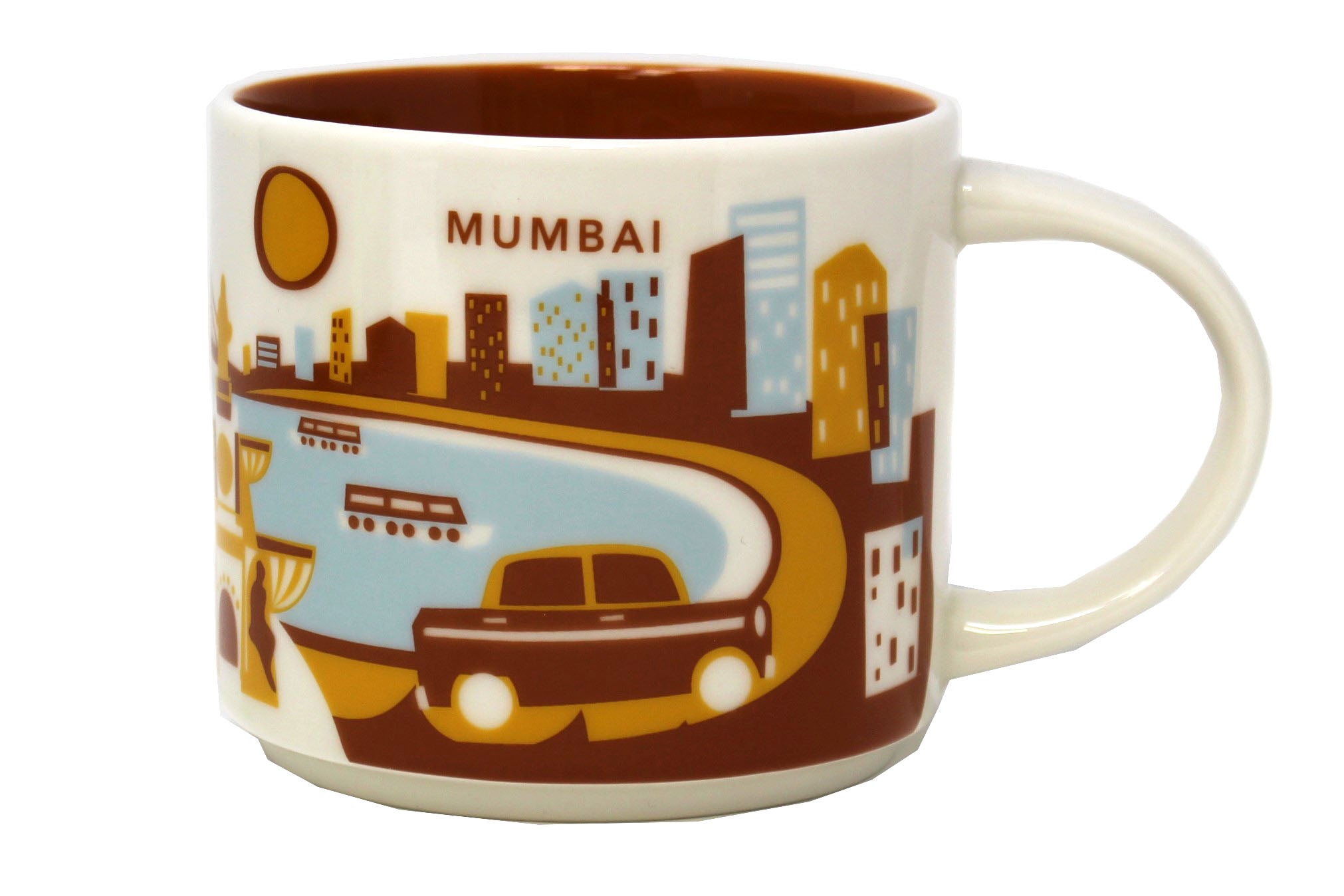 Starbucks You Are Here Series Mumbai Mug, 14 Oz