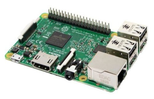 Raspberry Pi 3 Model B 1GB Project Board w 2.4A Power Supply