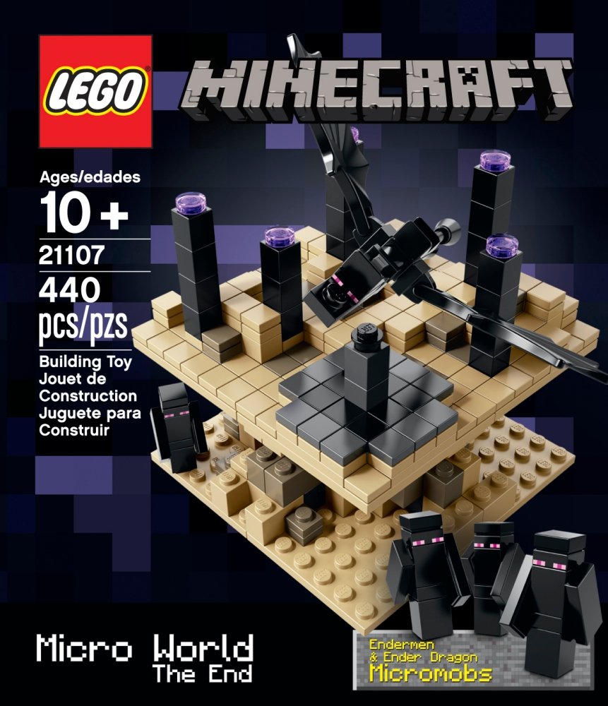LEGO Minecraft Micro World - The End 21107 (Damaged Box, Complete)