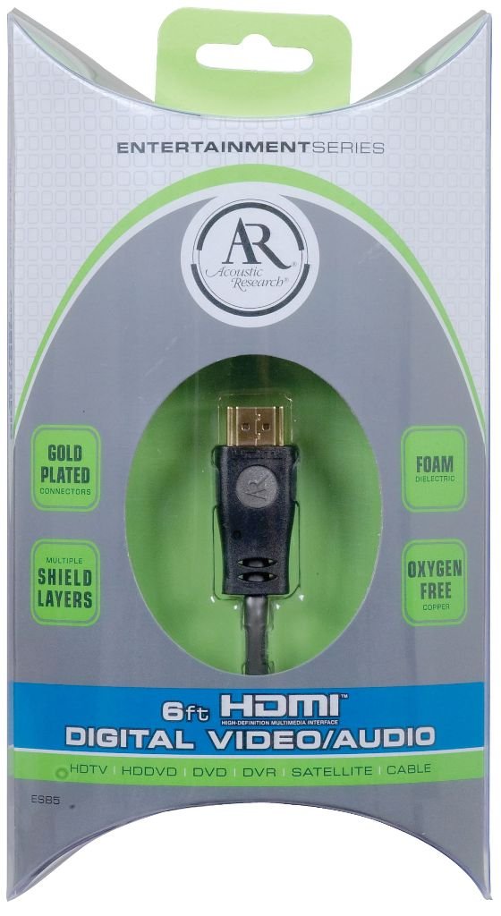 Acoustic Research Entertainment Series ES85 HDMI Cable (6 feet)