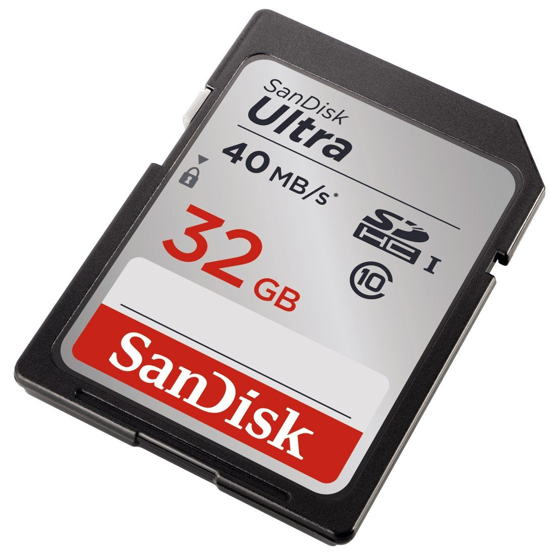 SanDisk Ultra 32GB Class 10 SDHC Memory Card Up to 40MB/s