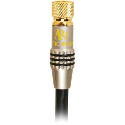 Acoustic Research PR111 Pro Series Video "F" Cable, Gold F to F (6 feet)