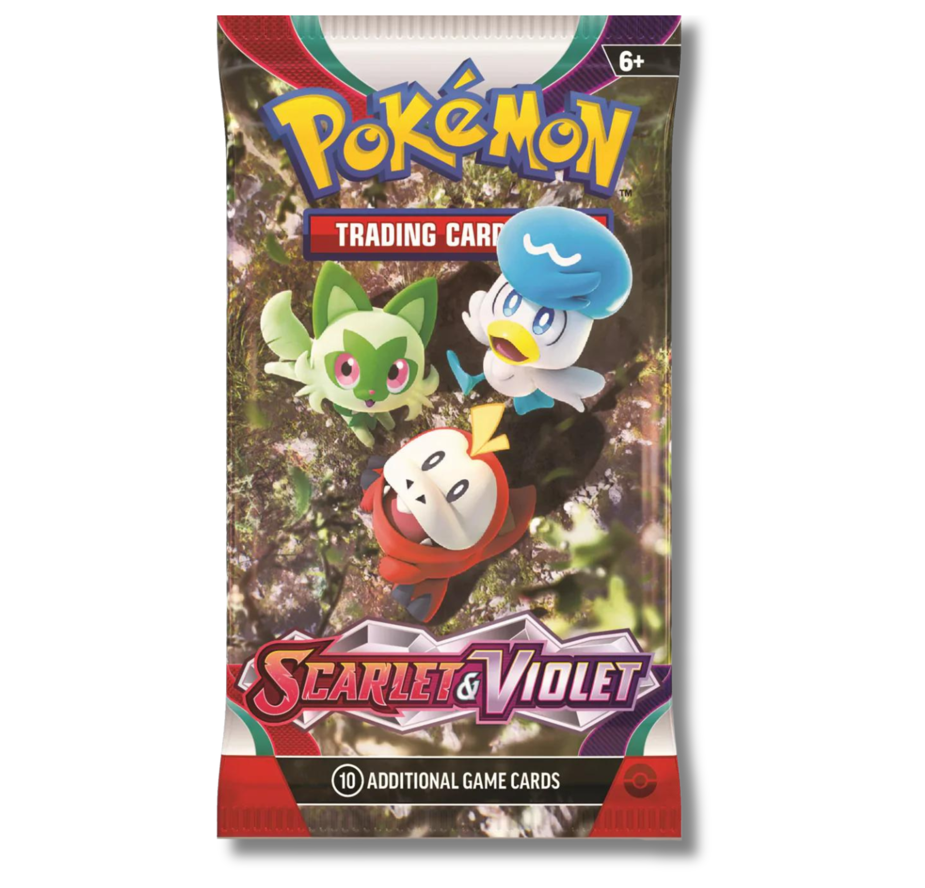 Pokemon Scarlet & Violet (SV1) Booster Pack | Sprigatito, Fuecoco, & Quaxly