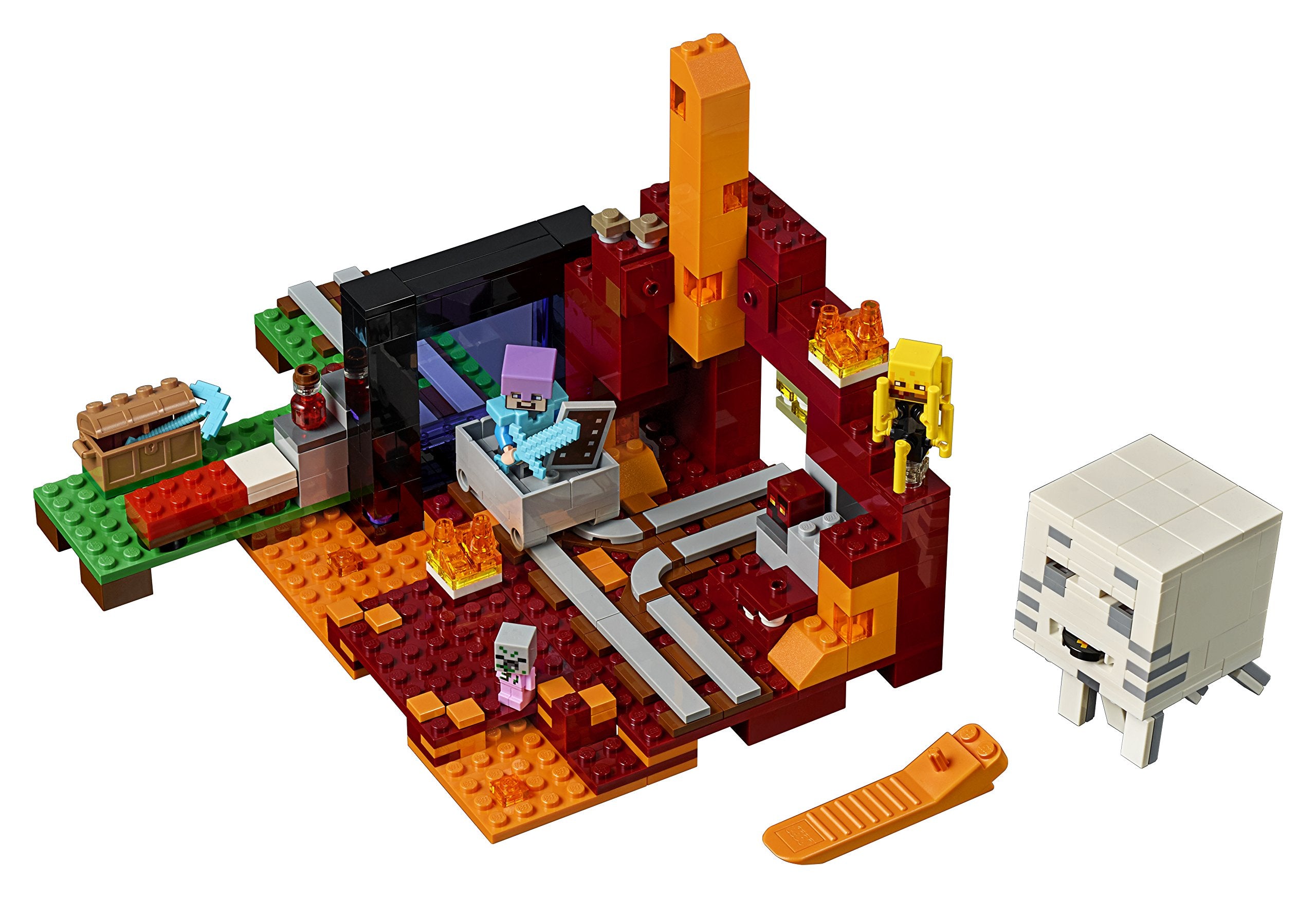 LEGO Minecraft The Nether Portal 21143 Building Kit (470 Piece)