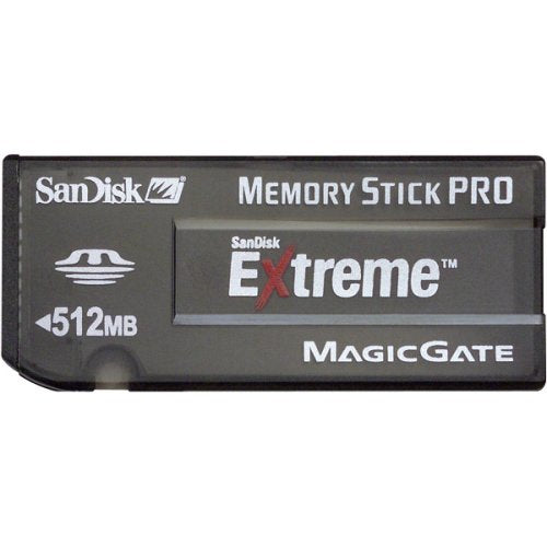 Sandisk 512MB Extreme Memory Stick PRO (SDMSPX-512-786, Retail Package)