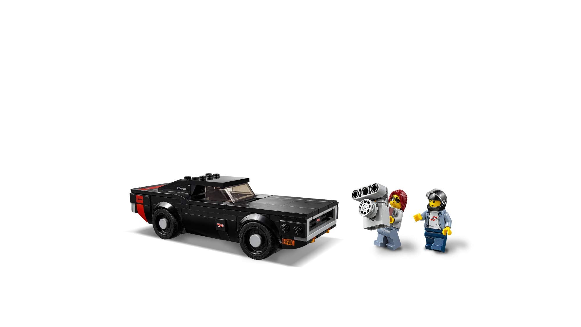 LEGO Speed Champions 2018 Dodge Challenger SRT Demon and 1970 Dodge Charger R/T 75893 (478 Piece)