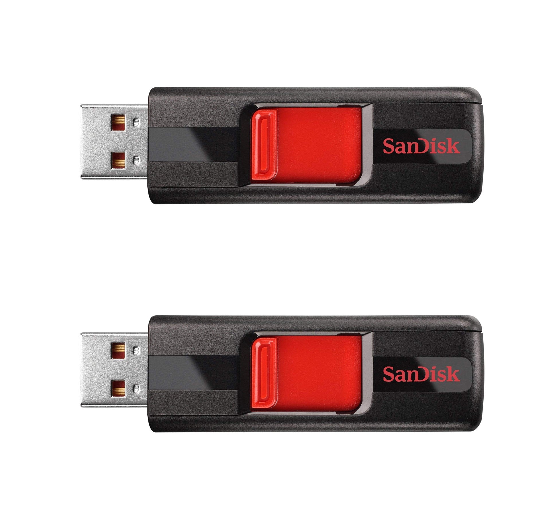 SanDisk Cruzer 128GB USB 2.0 Flash Drive (SDCZ36-128G-B35) Pack of Two