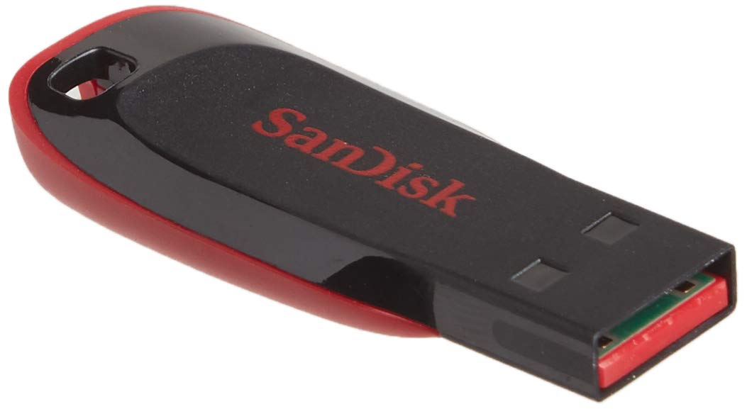 SanDisk 64GB Cruzer Blade USB 2.0 Flash Drive SDCZ50-064G (Pack of 5) w BlueProton Lanyard