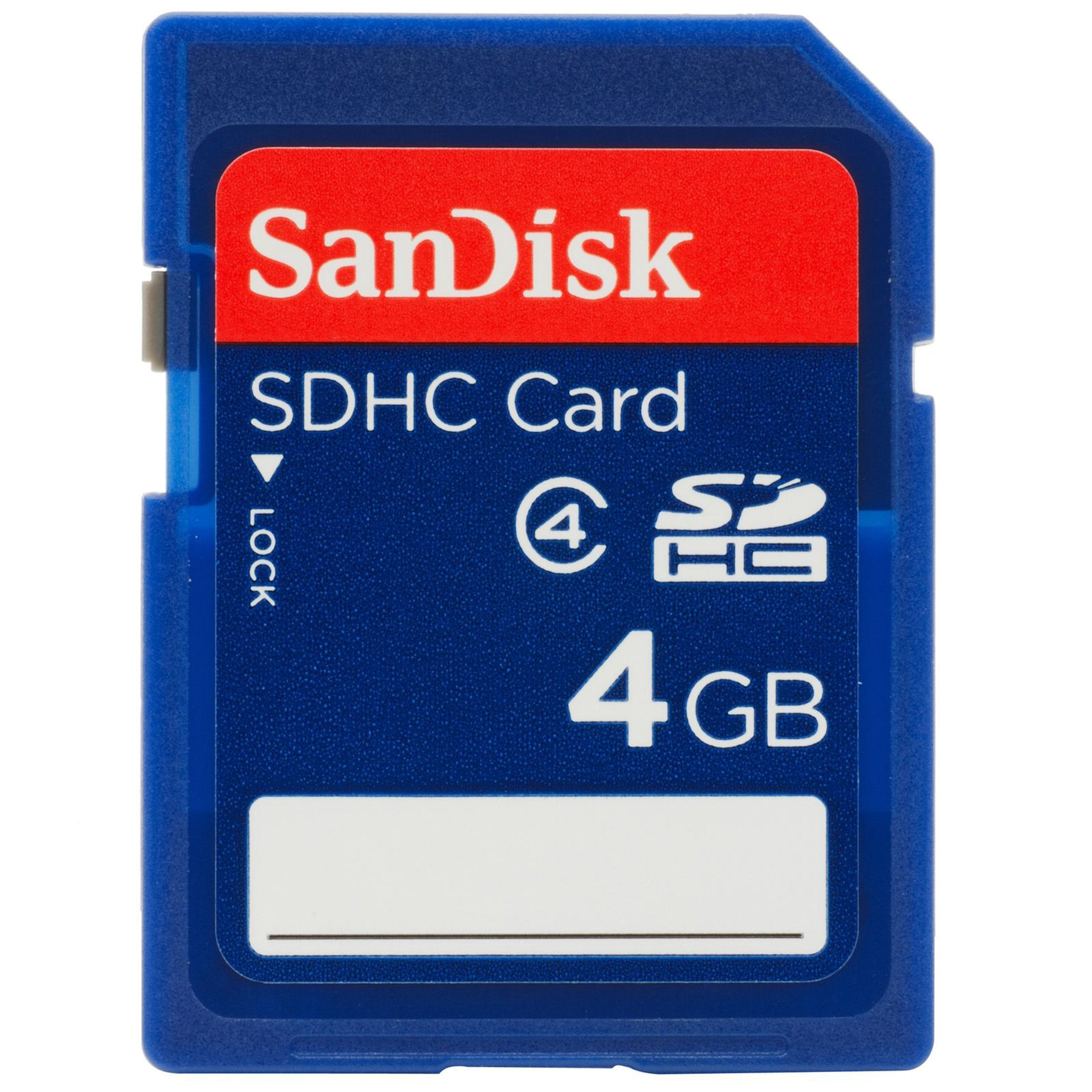 Sandisk 4GB SDHC SD Card (SDSDB-4096-A11)