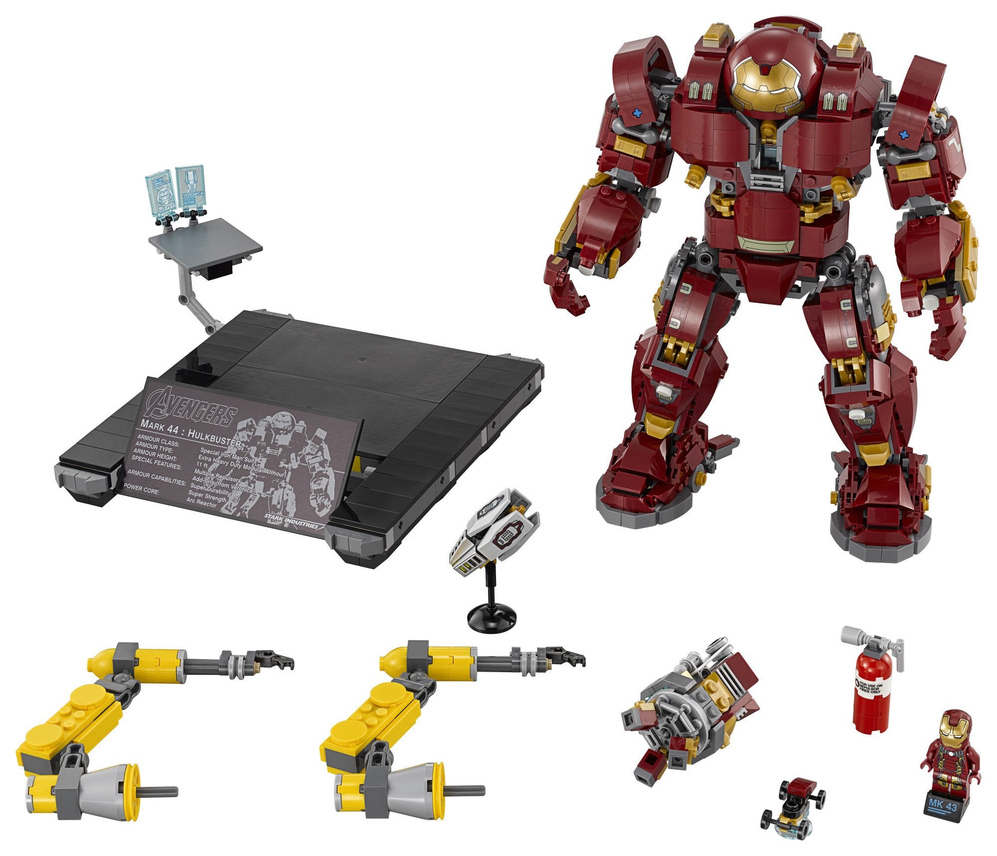 LEGO Marvel Super Heroes Avengers: Infinity War The Hulkbuster: Ultron Edition 76105 Building Kit (1363 Piece)