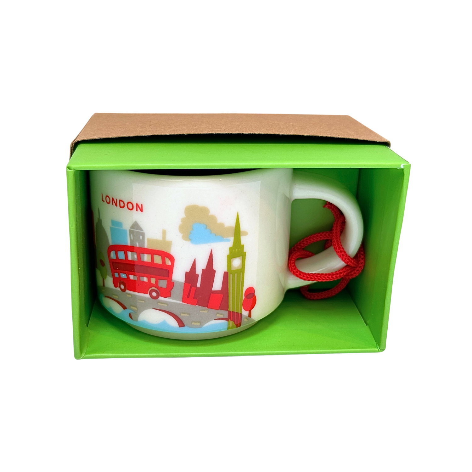 Starbucks You Are Here Collection London Ceramic Demitasse Cup, 2 Oz