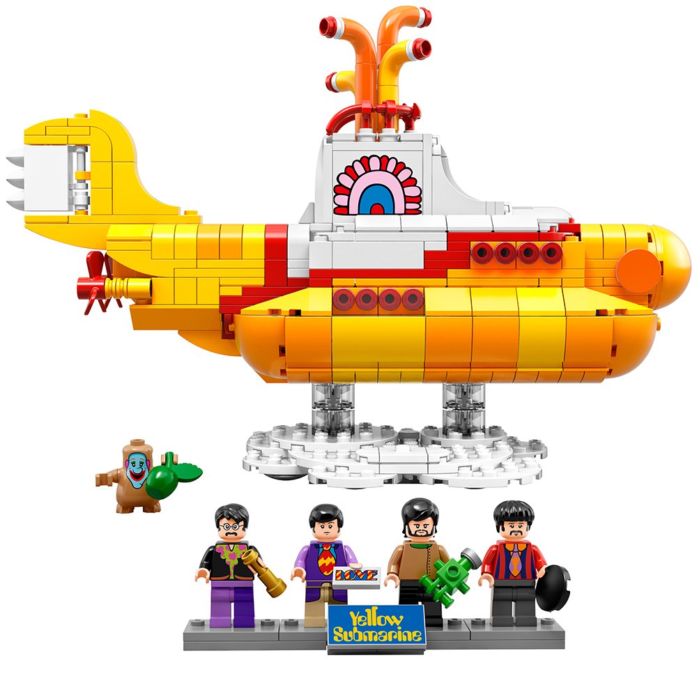 LEGO Ideas Yellow Submarine 21306 Building Kit (Like New, Open Box)