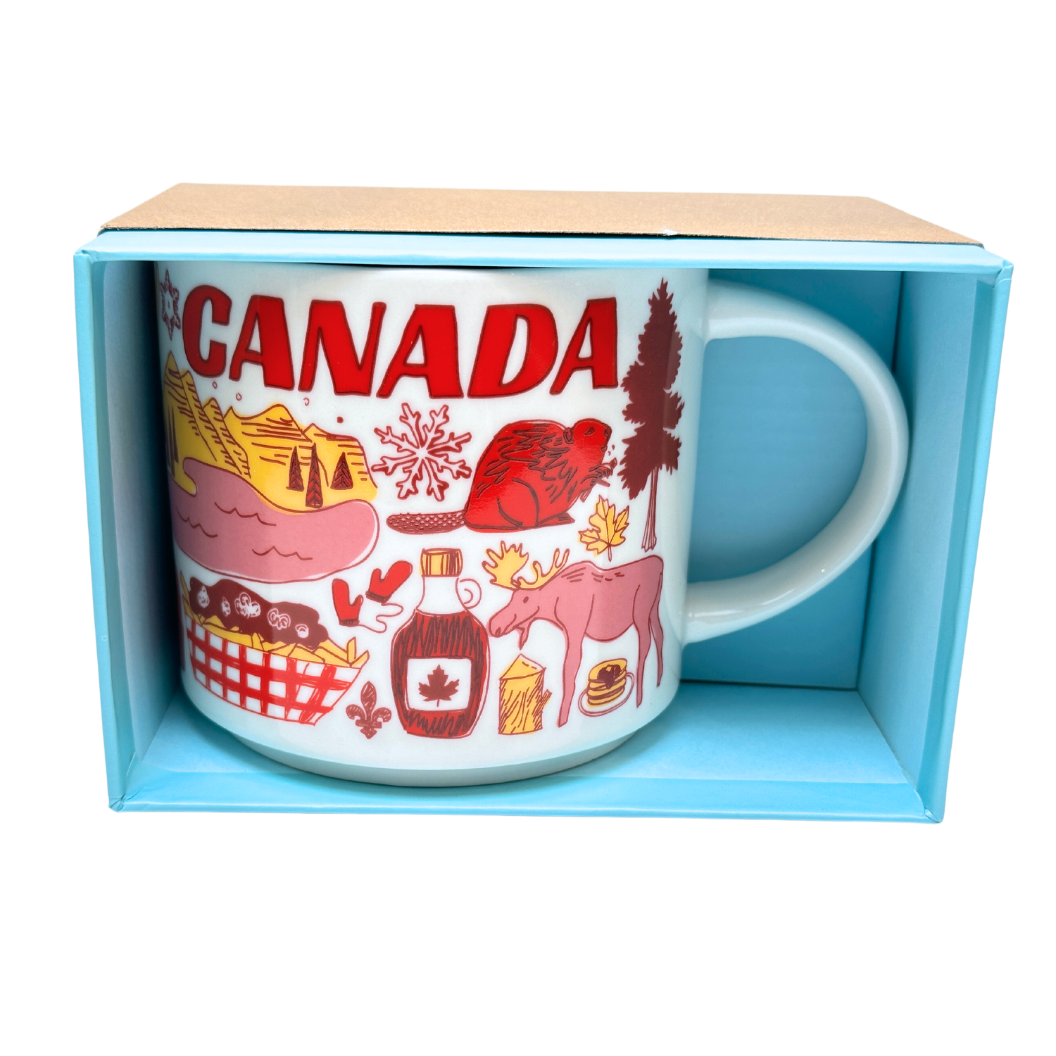 Starbucks Been There Series Canada Ceramic Mug, 14 Oz