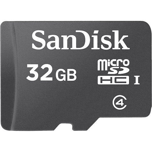 SanDisk 32GB Mobile MicroSDHC Class 4 Flash Memory Card With SD Adapter