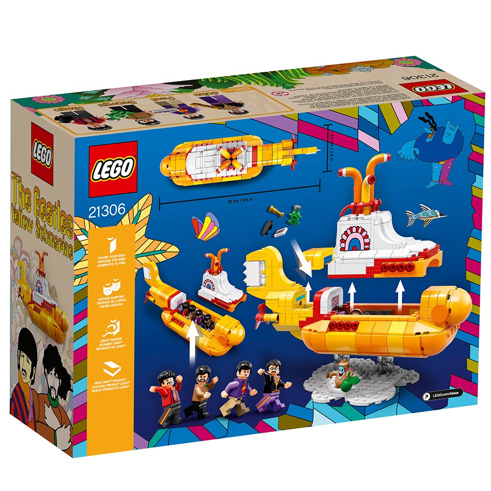 LEGO Ideas Yellow Submarine 21306 Building Kit