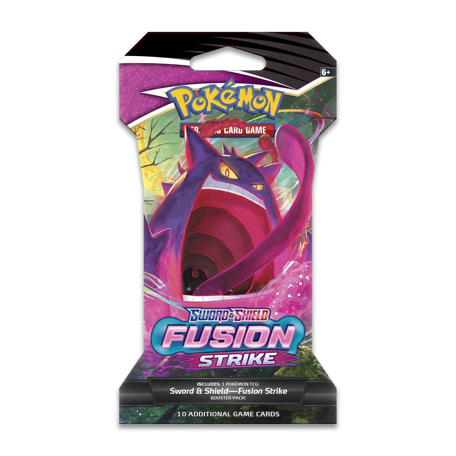 Pokemon Sword and Shield Fusion Strike (8) Sleeved Booster Packs Sealed
