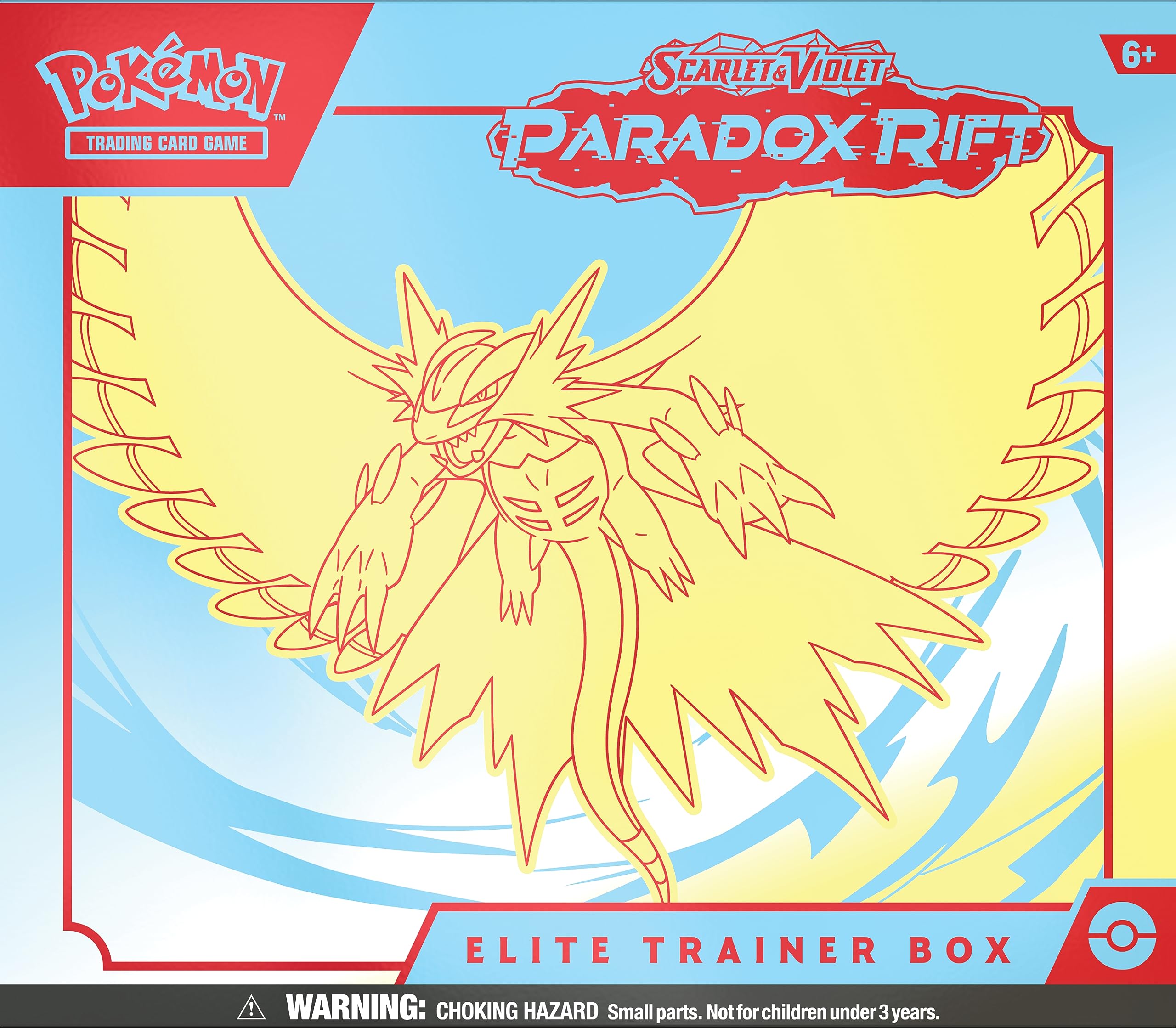 POKEMON TCG: Scarlet and Violet: Paradox RIFT: Elite Trainer Box - Roaring Moon