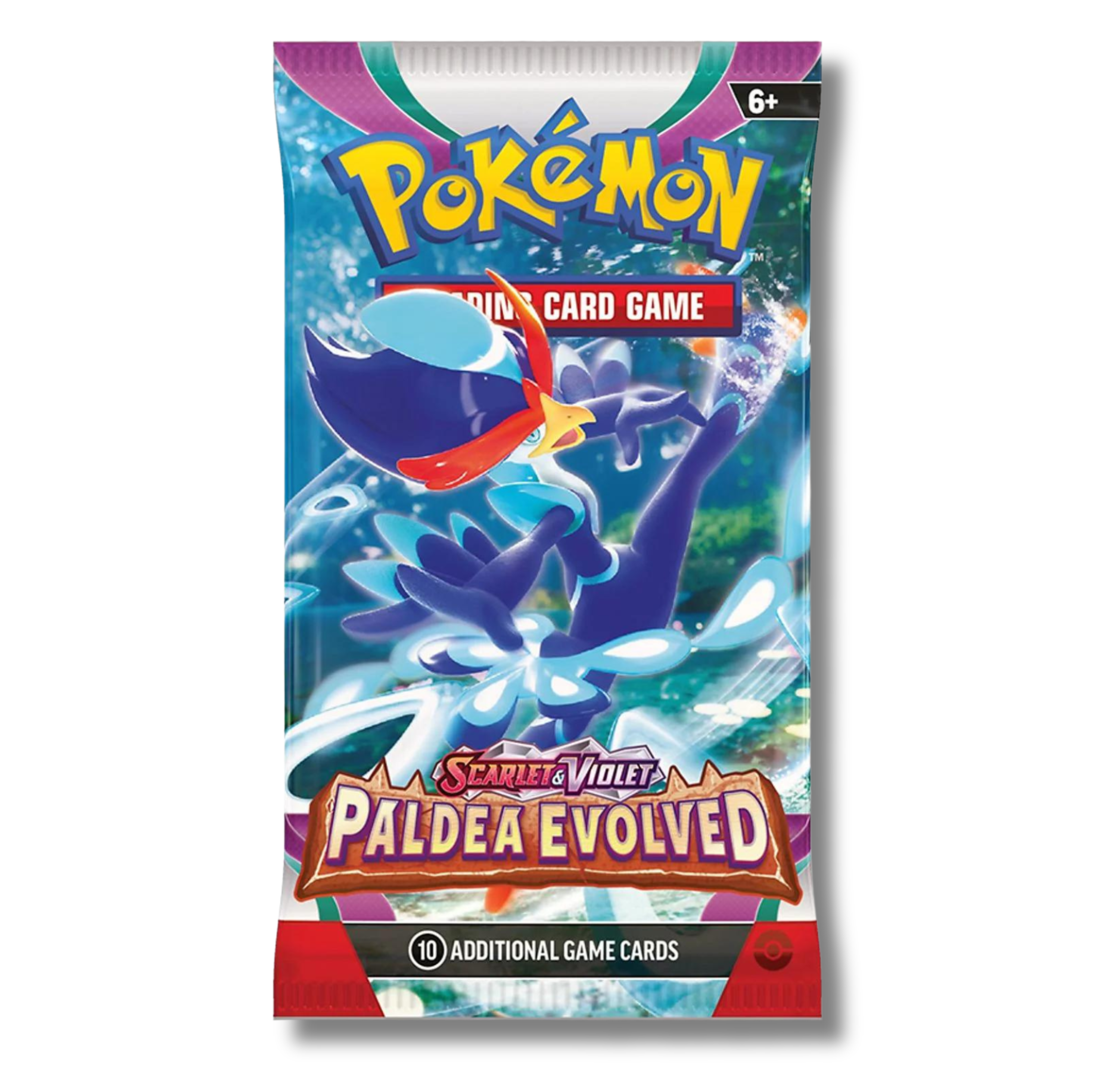 Pokemon Scarlet & Violet Paldea Evolved Booster Pack | Quaquaval
