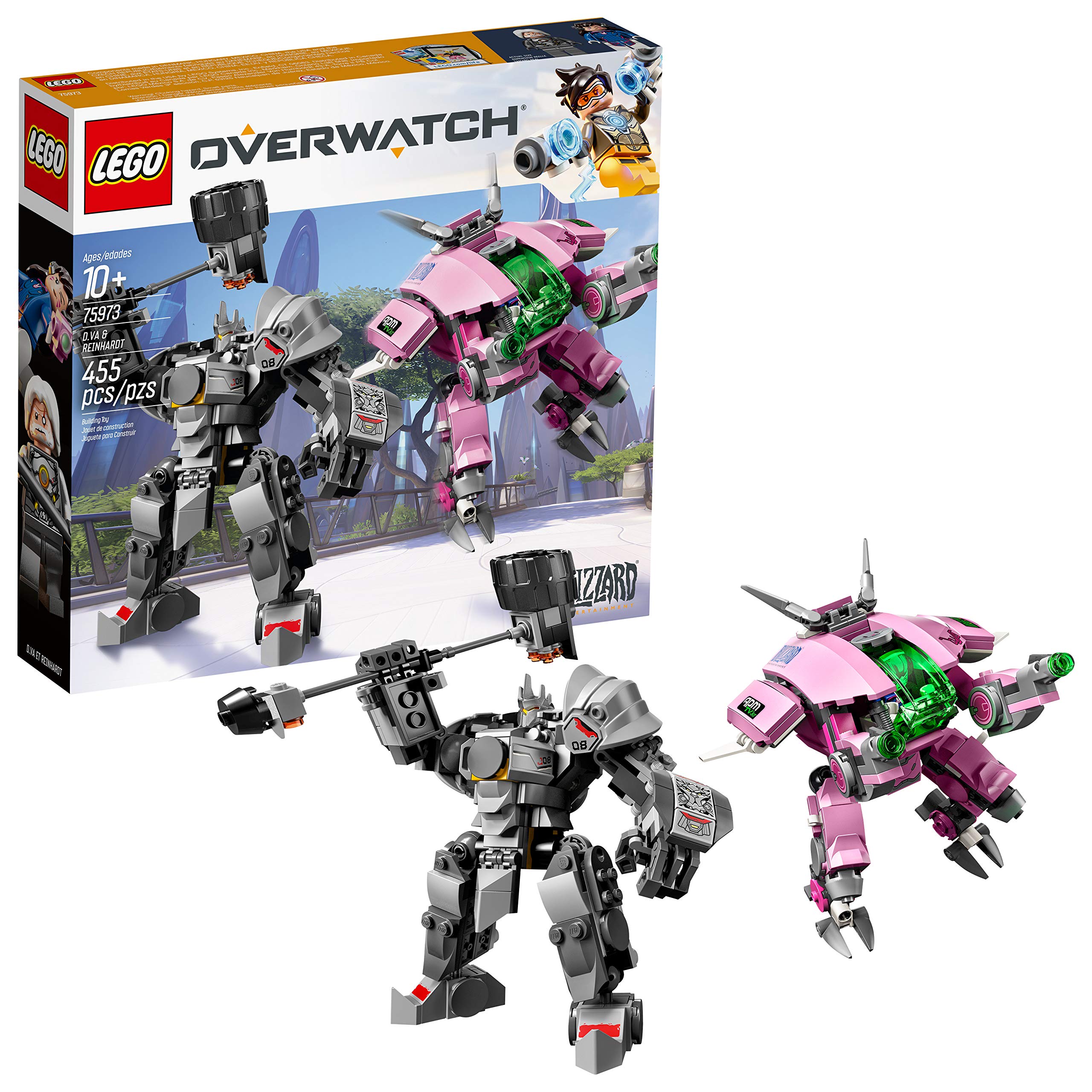 LEGO Overwatch D.Va & Reinhardt 75973 Building Kit (455 Piece)