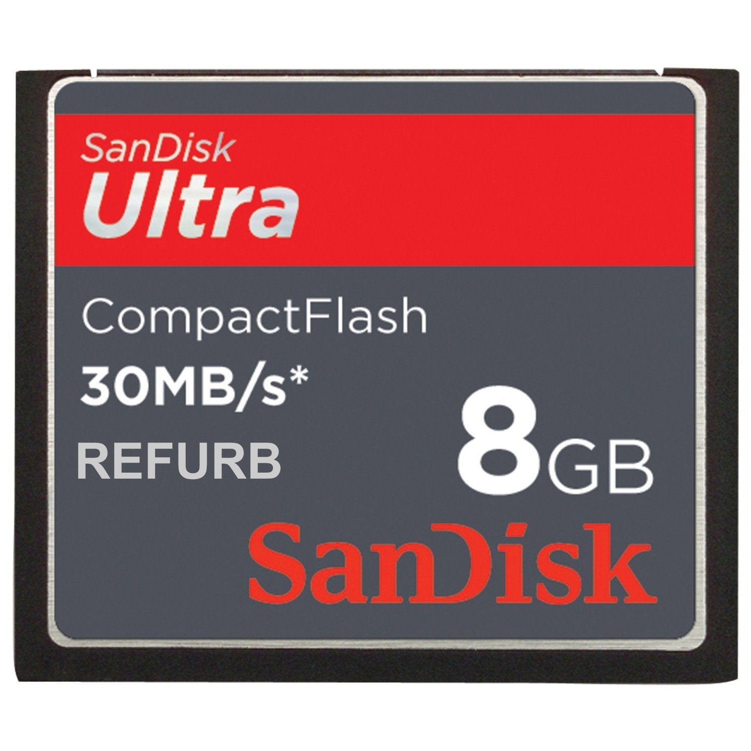 SanDisk 8GB/30MB Ultra CF Card SDCFH-008G-A11 (Certified Refurbished)