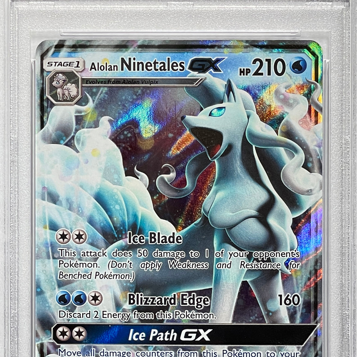 2017 Pokemon Sun & Moon Kartana GX Crimson Invasion Secret PSA Mint 9