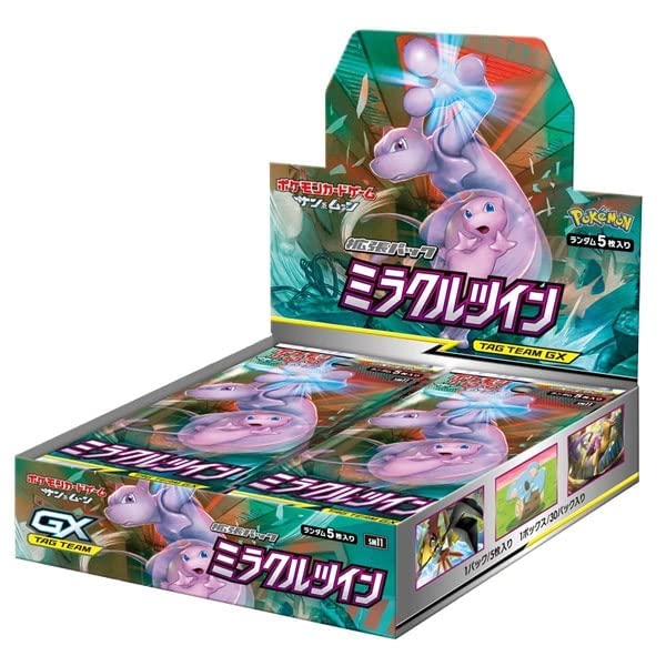Pokemon Card Game Sun & Moon Expansion Pack Miracle Twin Box SM11 (Japanese)