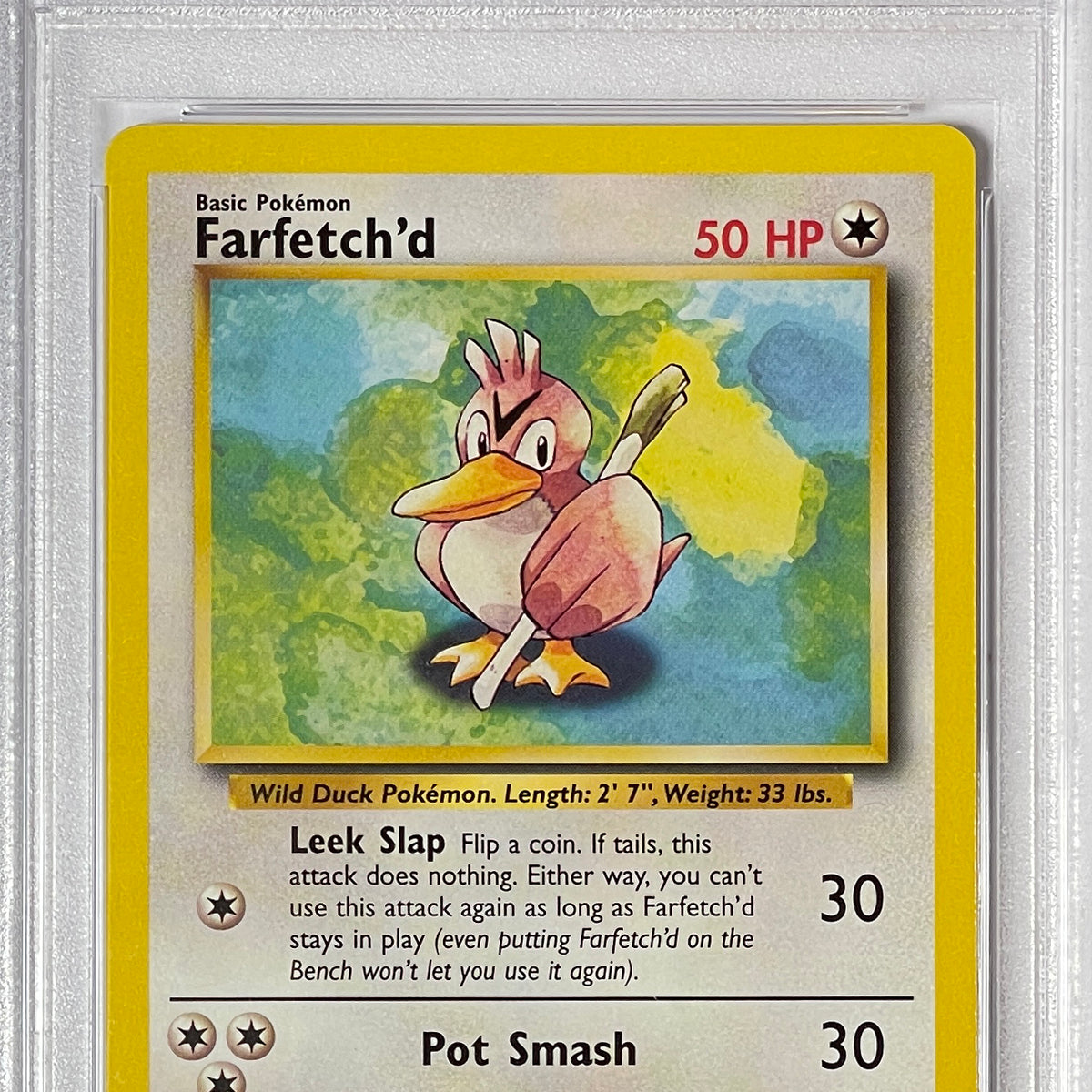 FARFETCH'D - BASE Set 27/102 - Regular Uncommon Pokemon Card $12.00 -  PicClick AU