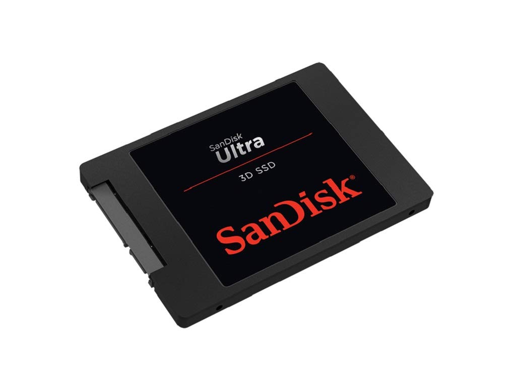 SanDisk Ultra 3D NAND 250GB Internal SSD - SATA III 6 Gb/s, 2.5"/7mm - SDSSDH3-250G-G25 (Open Box)