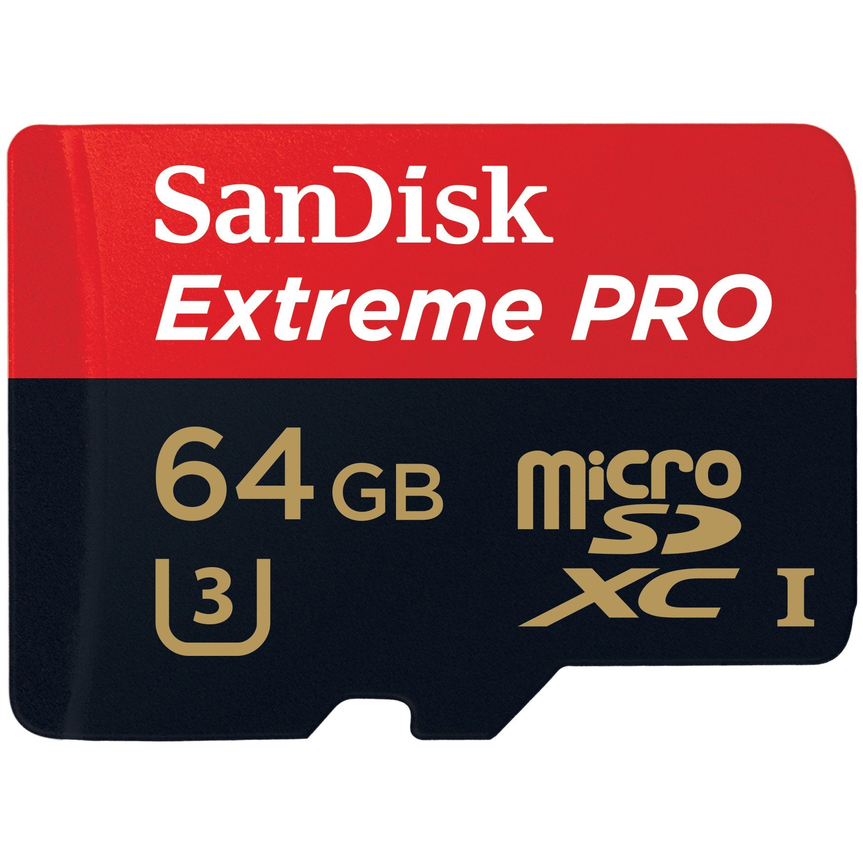 SanDisk Extreme PRO 64GB UHS-I/U3 Micro SDXC Memory Card Speeds Up To 95MB/s With 4K Ultra HD Ready-SDSDQXP-064G