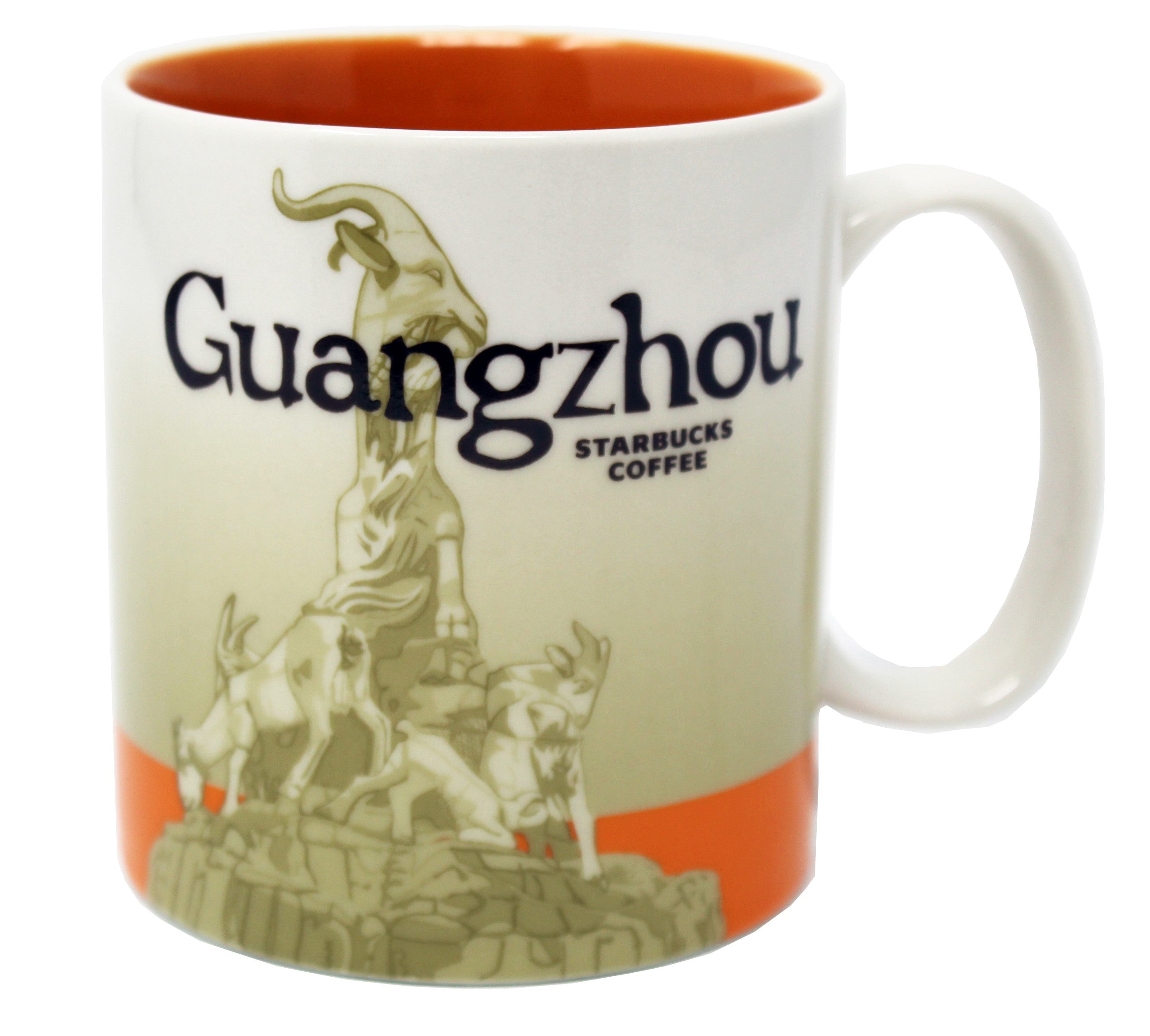 Starbucks Global Icon Series Guangzhou Ceramic Mug, 16 Oz