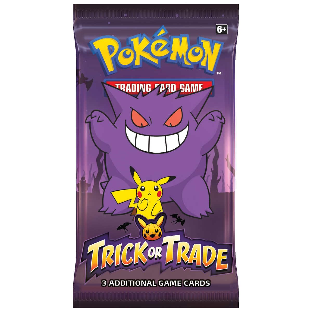 Pokemon 2023 Trick or Trade Gengar & Pikachu | 120-Mini-Booster-Pack Bundle